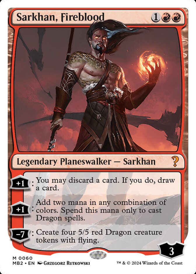 Sarkhan, Fireblood (Mystery Booster 2 #60)