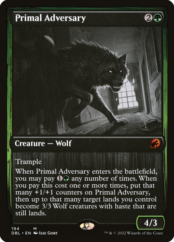 Primal Adversary (Innistrad: Double Feature #194)