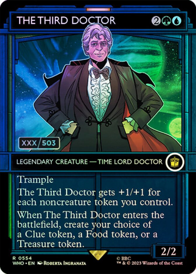 The Third Doctor (Doctor Who #554z)