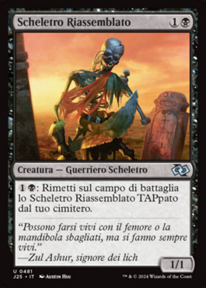 Scheletro Riassemblato