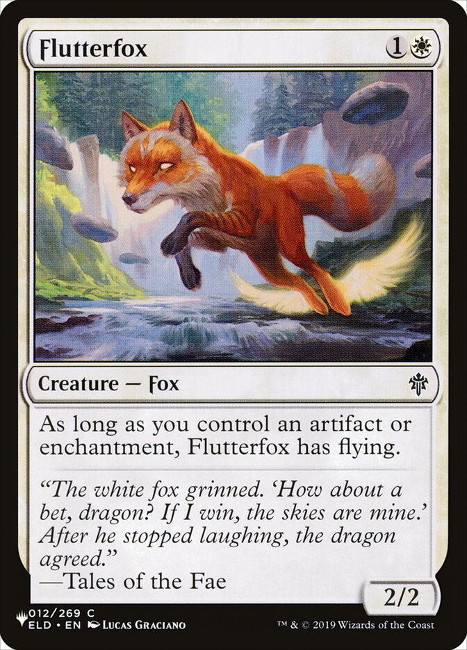 Flutterfox (The List #ELD-12)