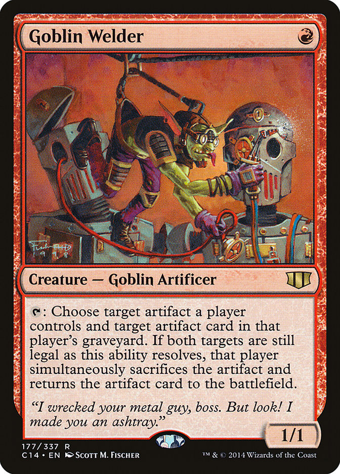 Goblin Welder (Commander 2014 #177)