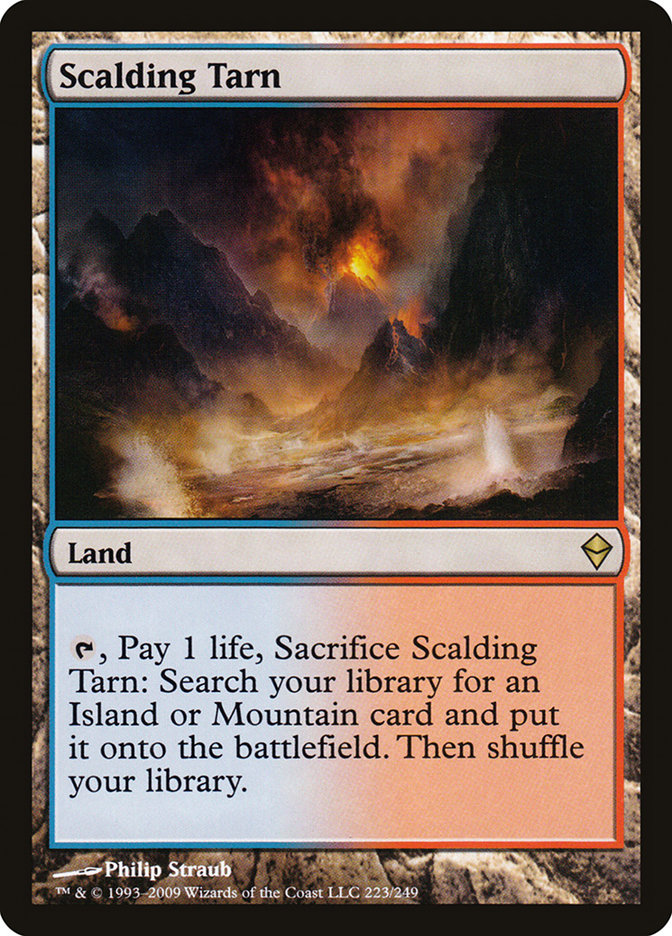 Scalding Tarn · Zendikar (ZEN) #223 · Scryfall Magic The Gathering