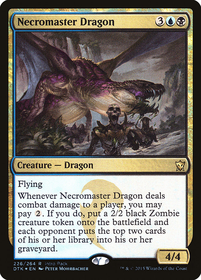 Necromaster Dragon (Dragons of Tarkir Promos #226)