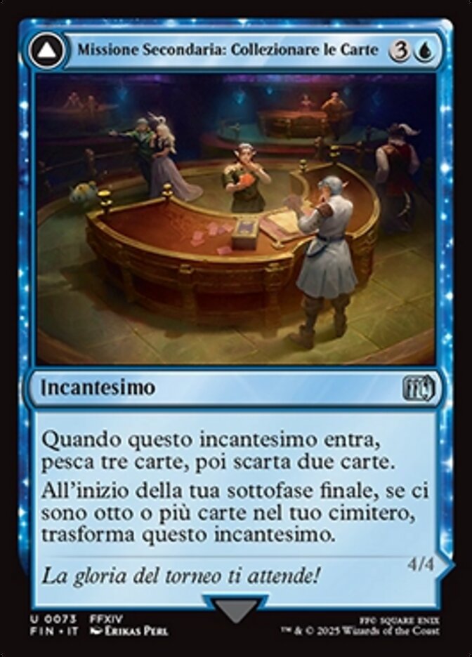 Missione Secondaria: Collezionare le Carte