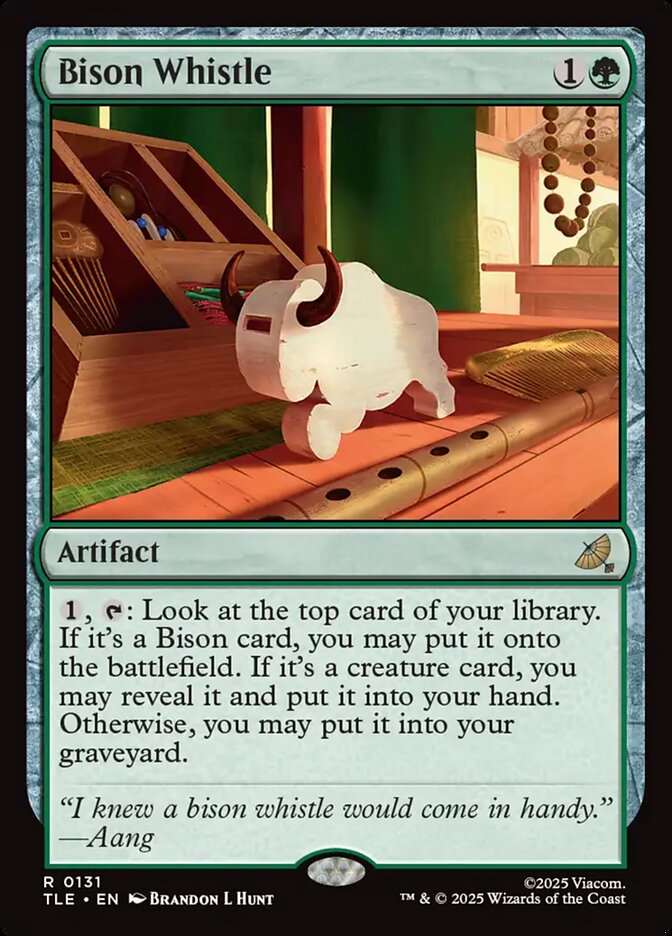 Bison Whistle MTG card