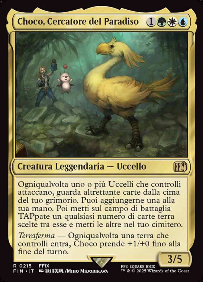 Choco, Cercatore del Paradiso