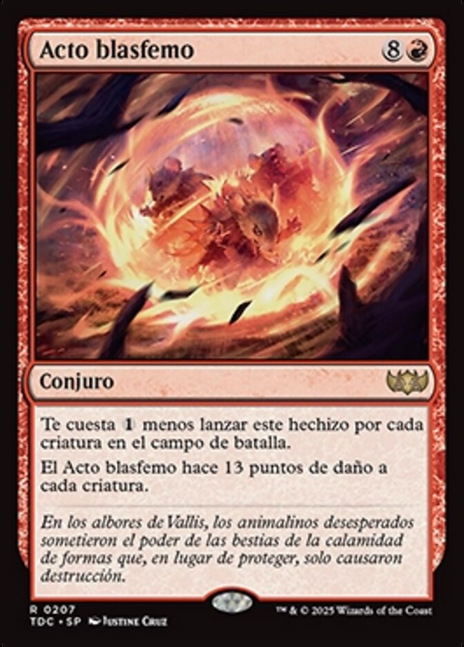 Acto blasfemo
