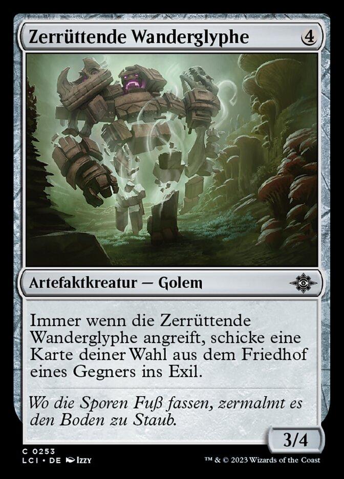 Disruptor Wanderglyph (The Lost Caverns of Ixalan #253)