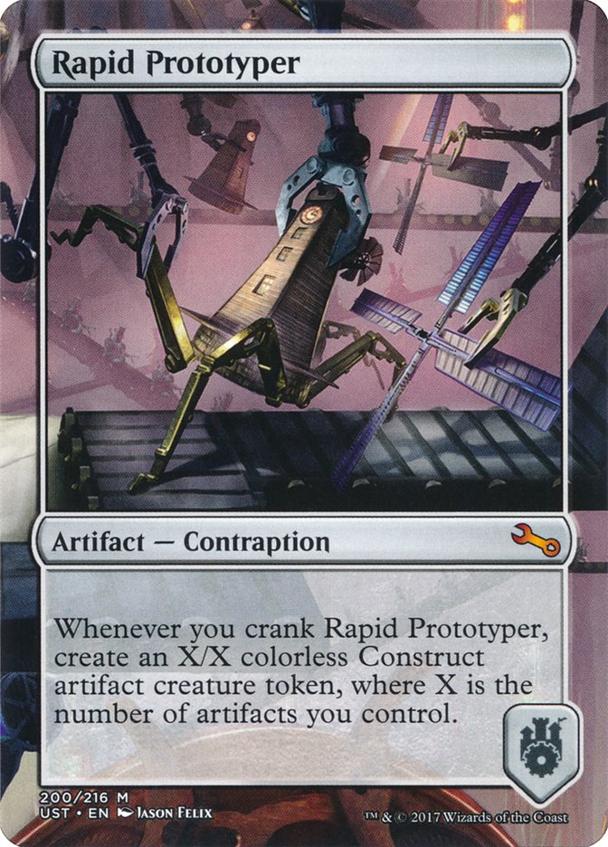 Rapid Prototyper (Unstable #200)