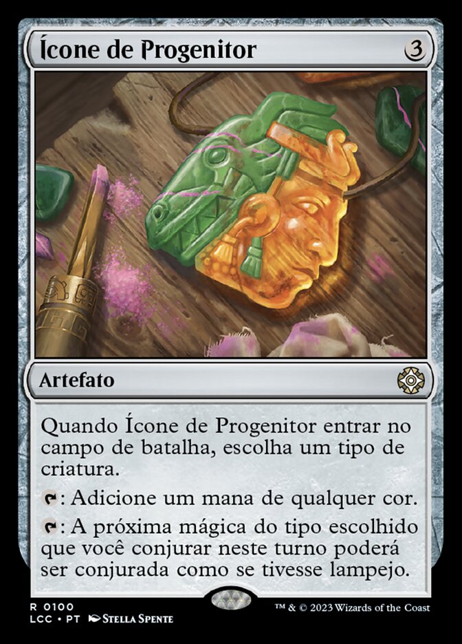 Progenitor's Icon (The Lost Caverns of Ixalan Commander #100)