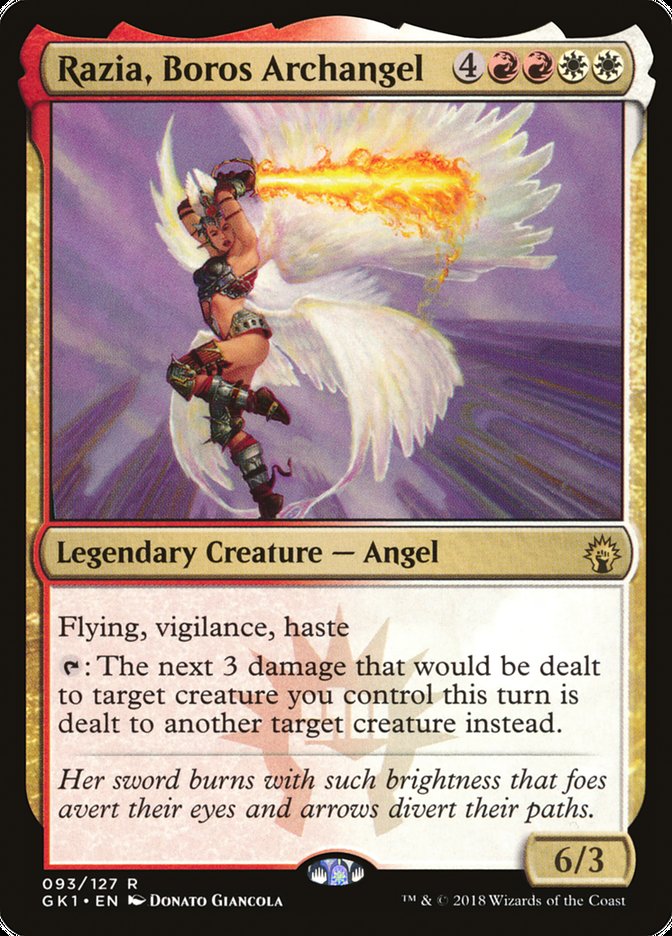 Razia, Boros Archangel (GRN Guild Kit #93)