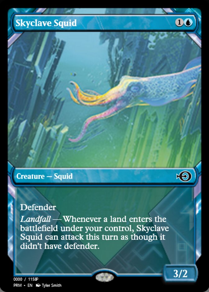 Skyclave Squid (Magic Online Promos #83684)