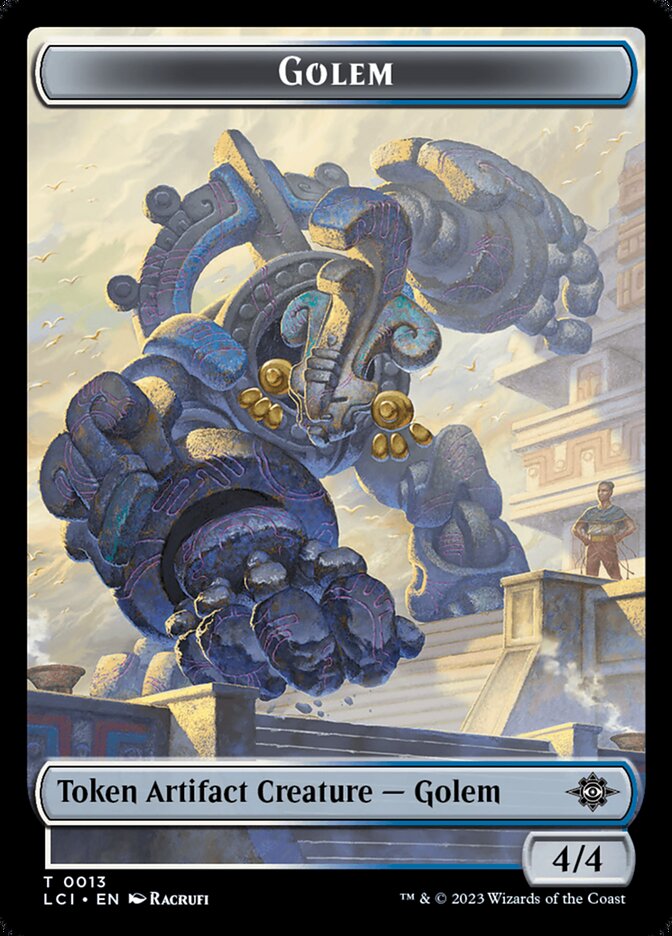Golem (The Lost Caverns of Ixalan Tokens #13)