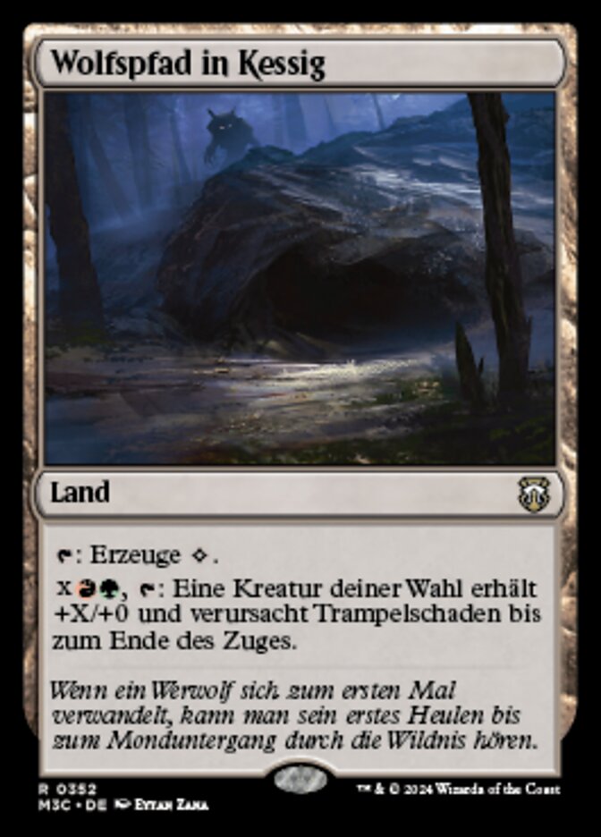Wolfspfad in Kessig
