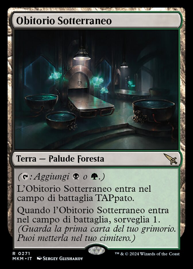 Obitorio Sotterraneo