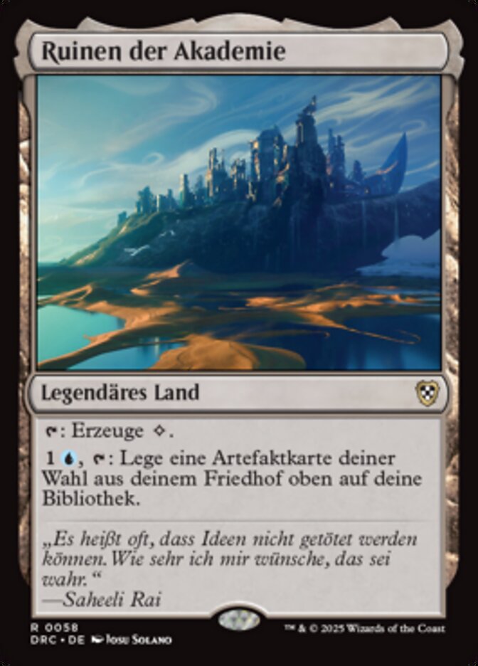 Ruinen der Akademie