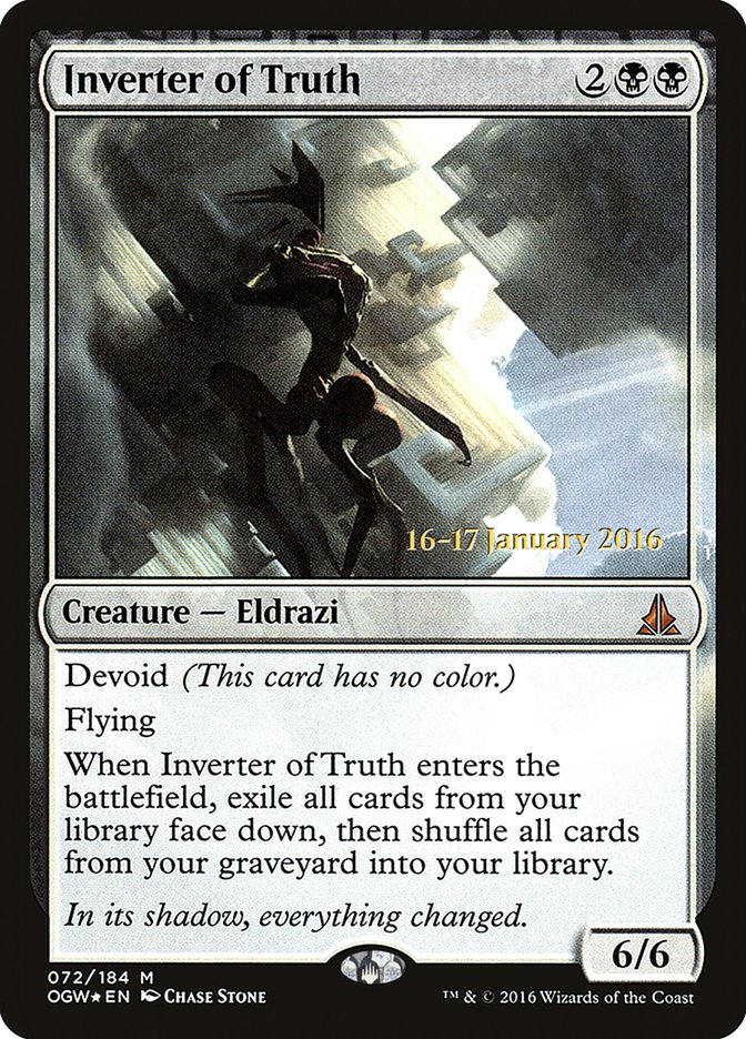 Inverter of Truth (Oath of the Gatewatch Promos #72s)