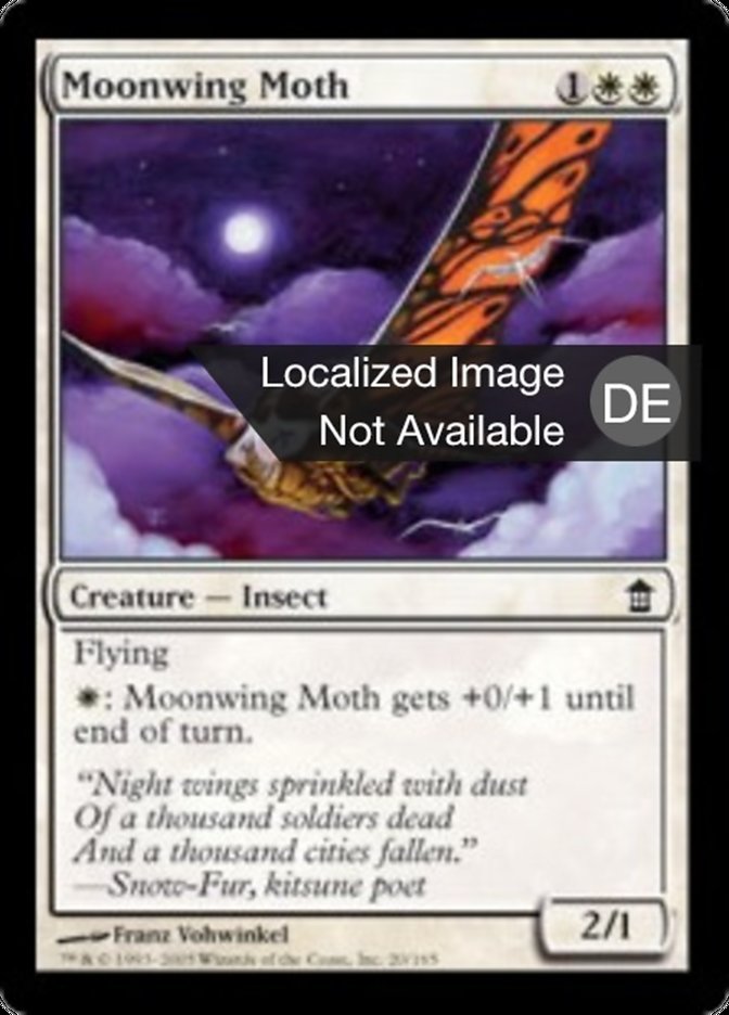 Moonwing Moth (Saviors of Kamigawa #20)