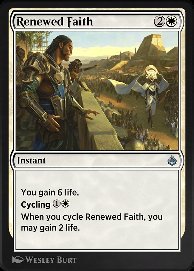 Renewed Faith (Amonkhet Remastered #32)