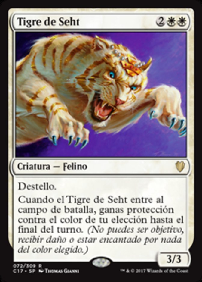 Seht's Tiger (Commander 2017 #72)
