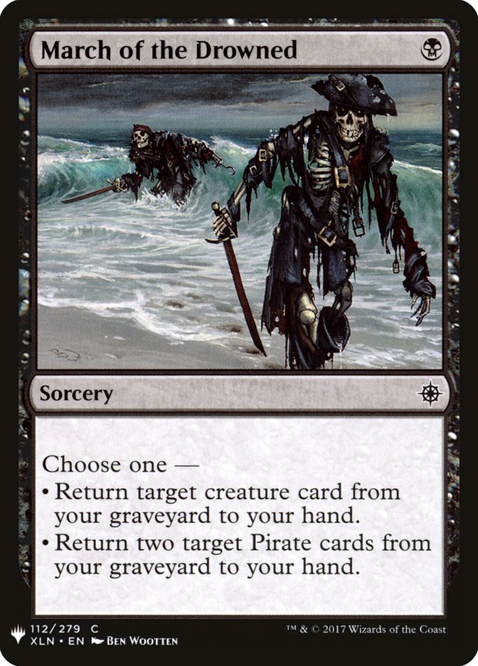 March of the Drowned (The List #XLN-112)