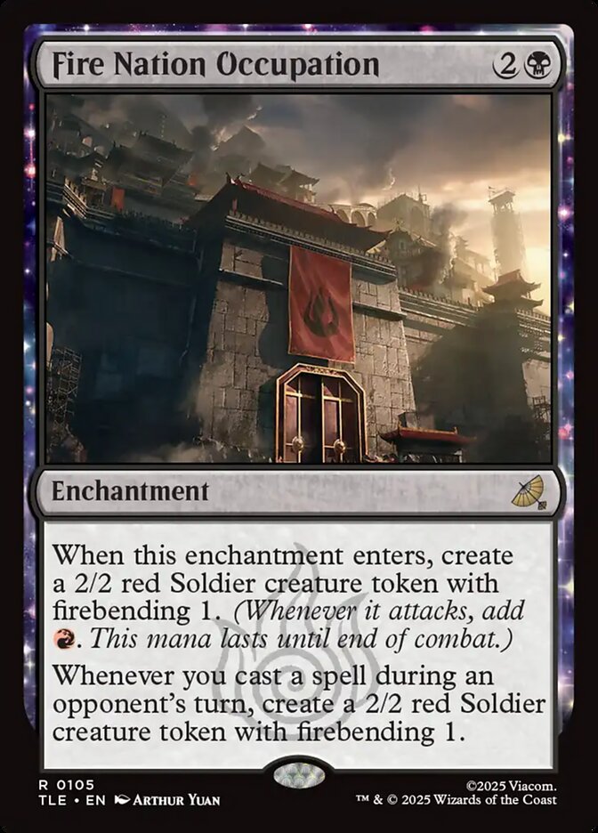 Fire Nation Occupation MTG card