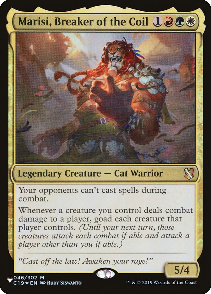 Marisi, Breaker of the Coil (The List #C19-46)