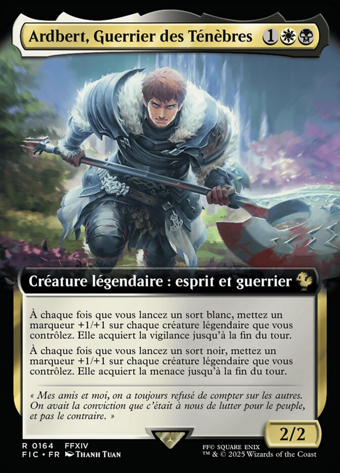 Ardbert, Guerrier des Ténèbres