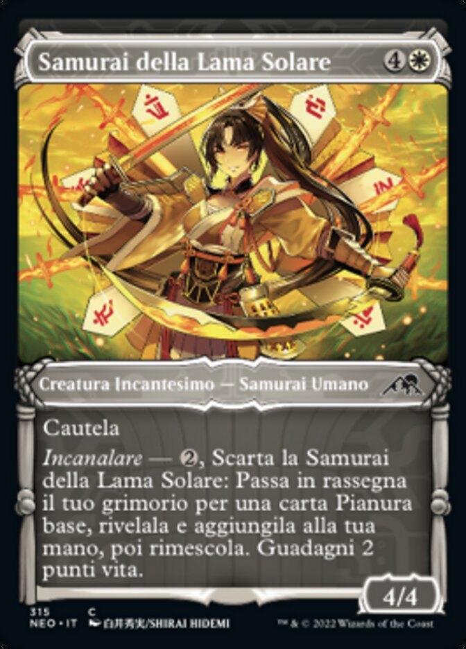 Sunblade Samurai (Kamigawa: Neon Dynasty #315)