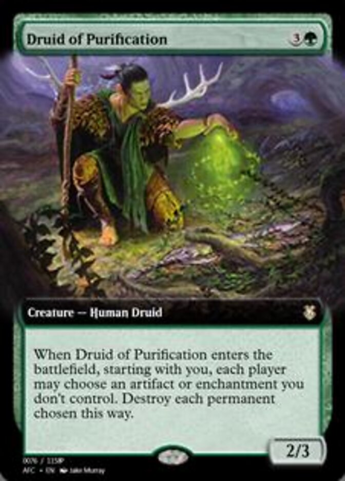 Druid of Purification (Magic Online Promos #92768)