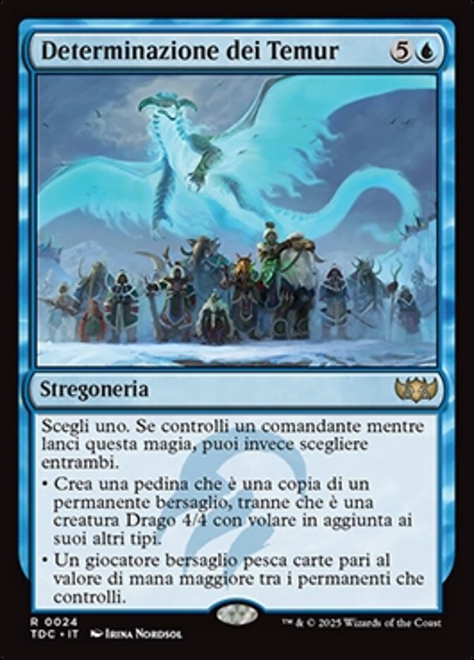 Determinazione dei Temur