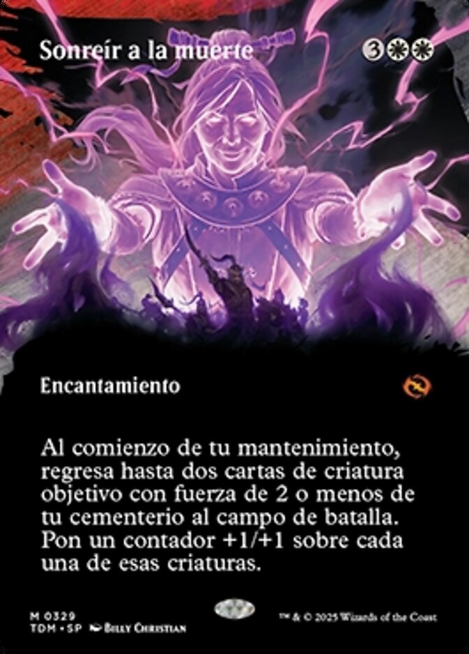 Sonreír a la muerte