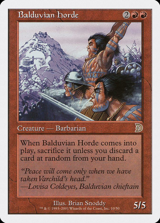 Balduvian Horde (Deckmasters #10)