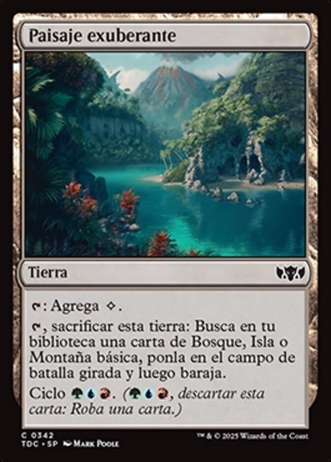 Paisaje exuberante