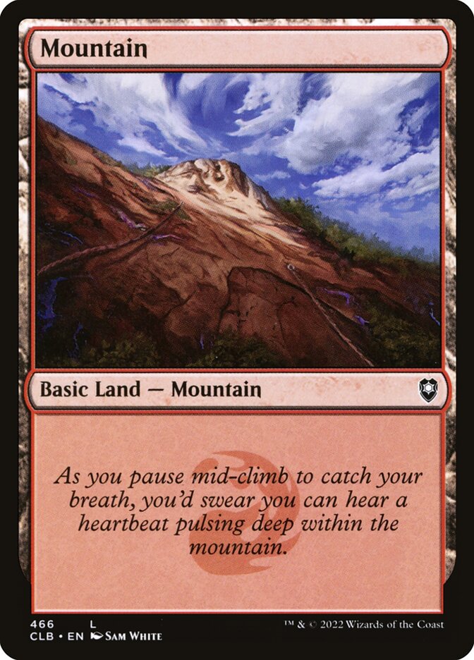 Mountain (Commander Legends: Battle for Baldur's Gate #466)