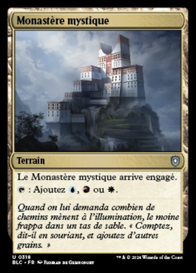 Mystic Monastery (Bloomburrow Commander #318)