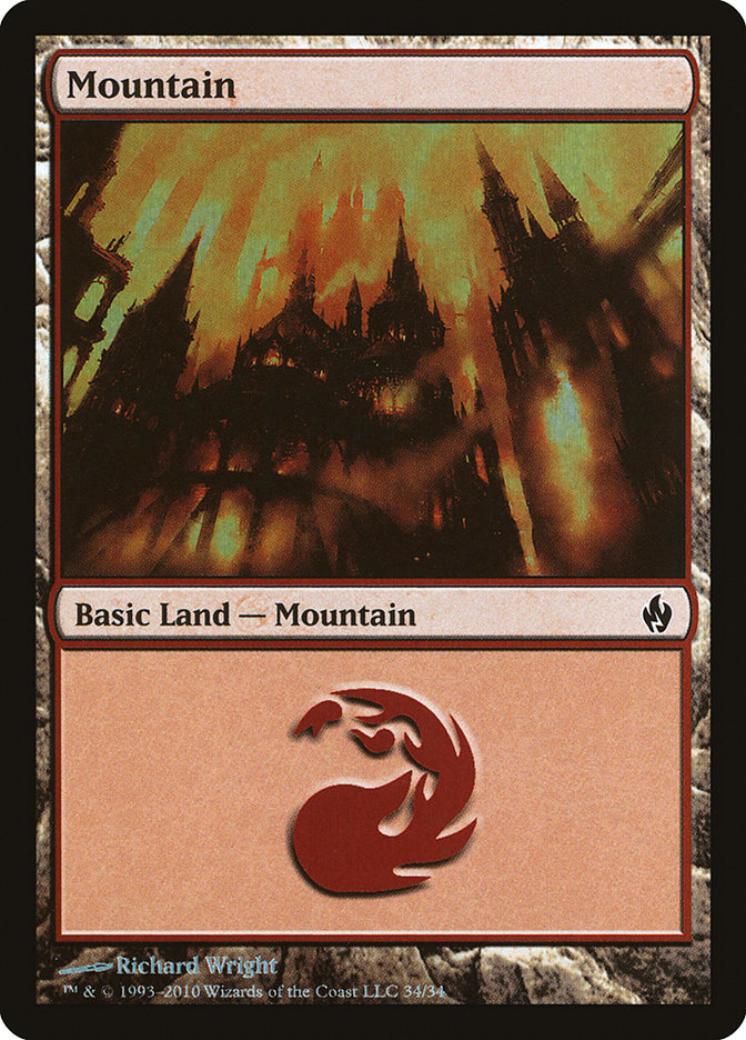 Mountain (Premium Deck Series: Fire and Lightning #34)