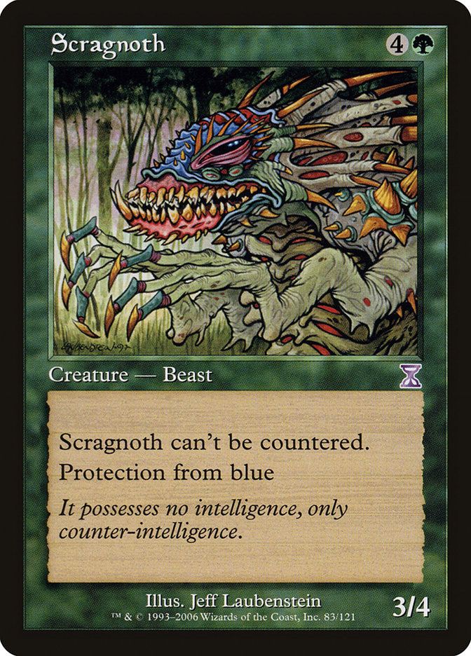 Scragnoth (Time Spiral Timeshifted #83)