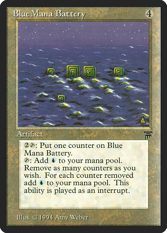 Blue Mana Battery (Legends #275)