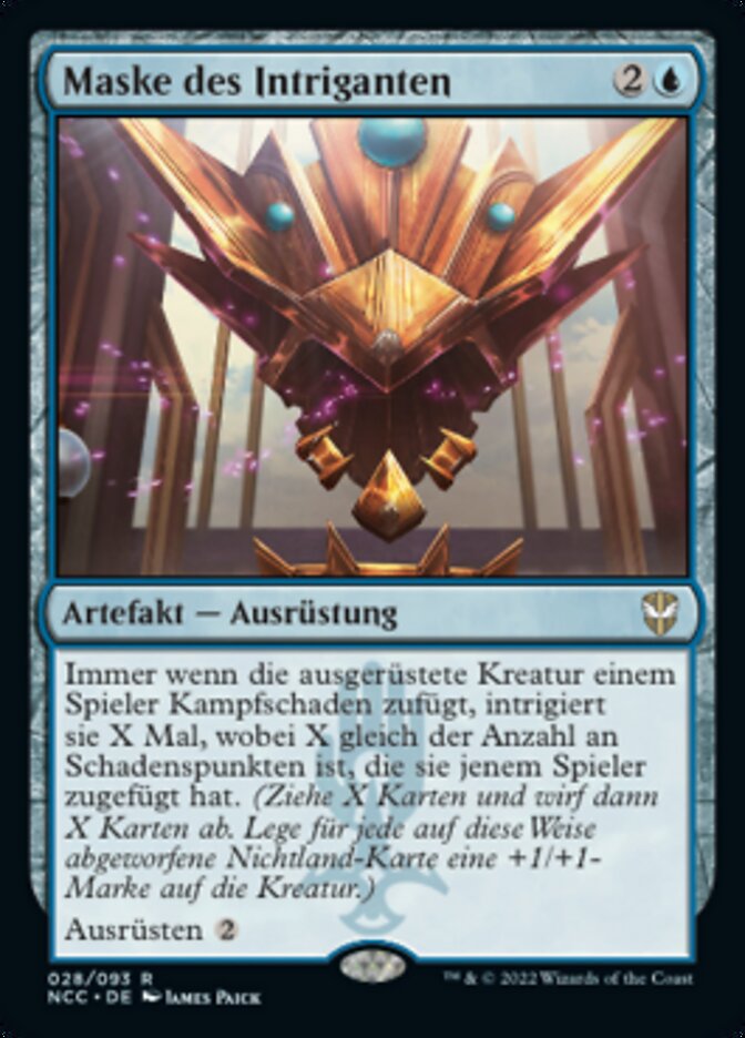 Maske des Intriganten