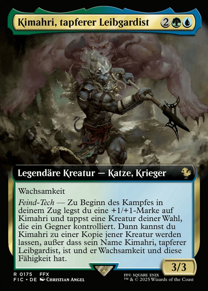Kimahri, tapferer Leibgardist
