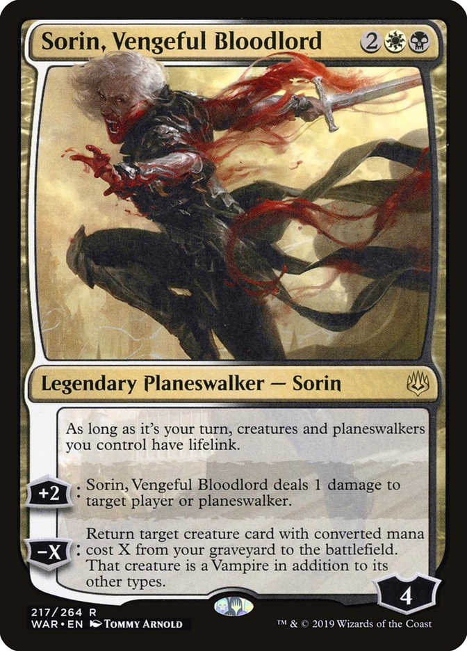 Sorin, Vengeful Bloodlord – Foil