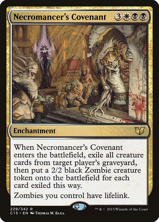 Necromancer's Covenant (Commander 2015 #229)