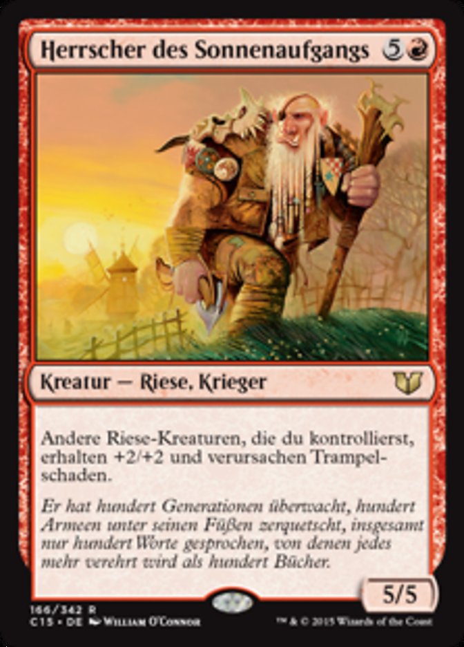 Sunrise Sovereign (Commander 2015 #166)