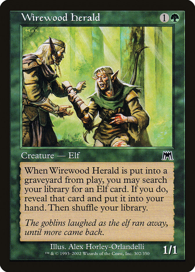 Wirewood Herald (Onslaught #302)