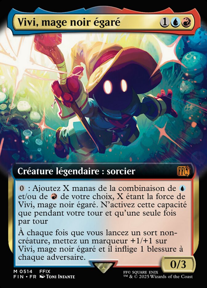 Vivi, mage noir égaré