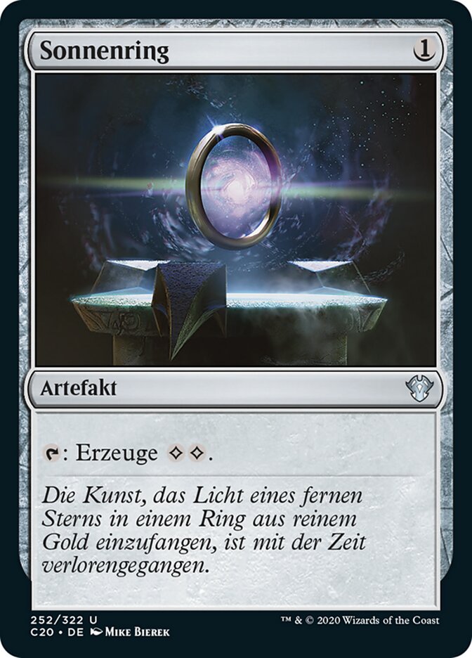 Sol Ring (Commander 2020 #252)