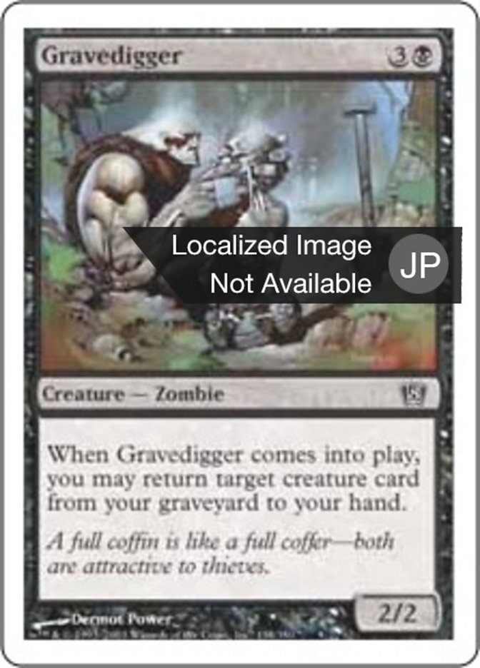 Gravedigger (Eighth Edition #138)