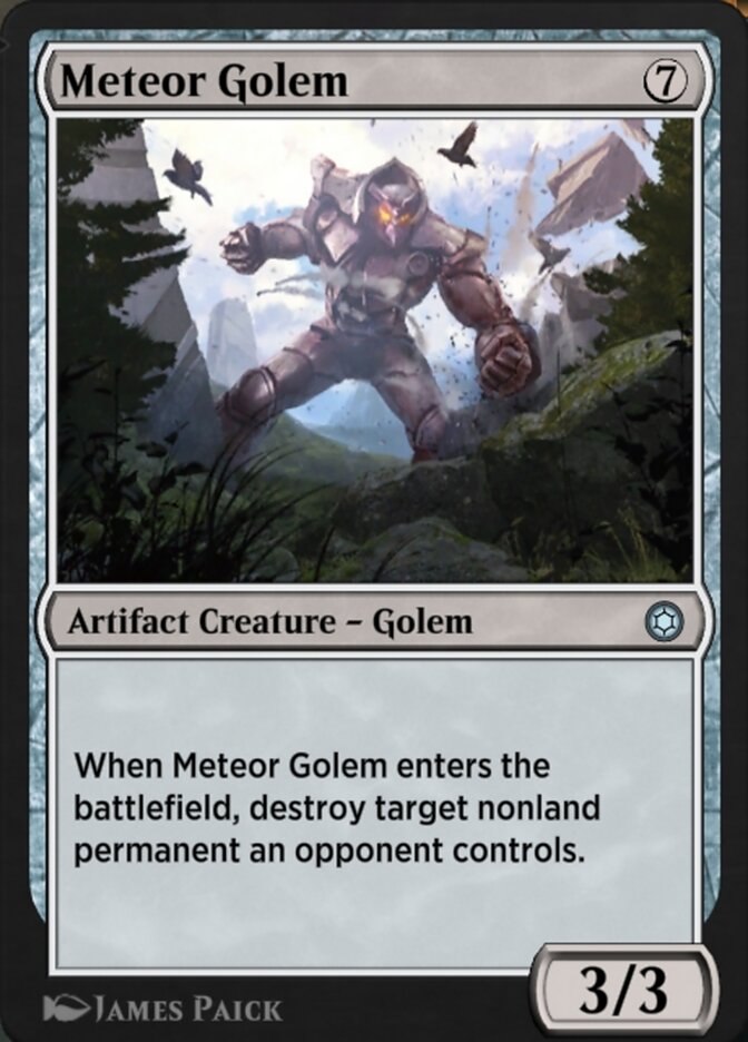 Meteor Golem (Alchemy Horizons: Baldur's Gate #260)